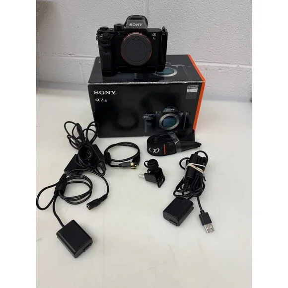 Sony Alpha a7S II Mirrorless Digital Camera BODY ONLY W/3 Batteries *USED*