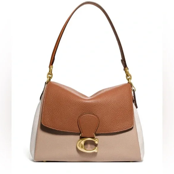 COACH Women's Color-block May Shoulder Bag