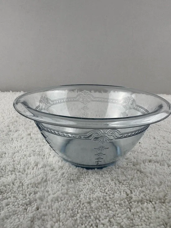Vintage 1940’s Fire King Rare Sapphire Blue Glass-Manufactured by Anchor Hocking
