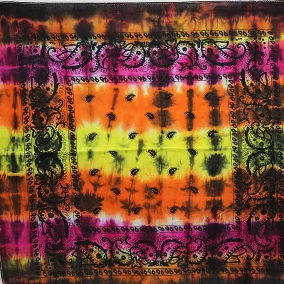 Brand New Kids Tie Dye Bandana Head Wrap