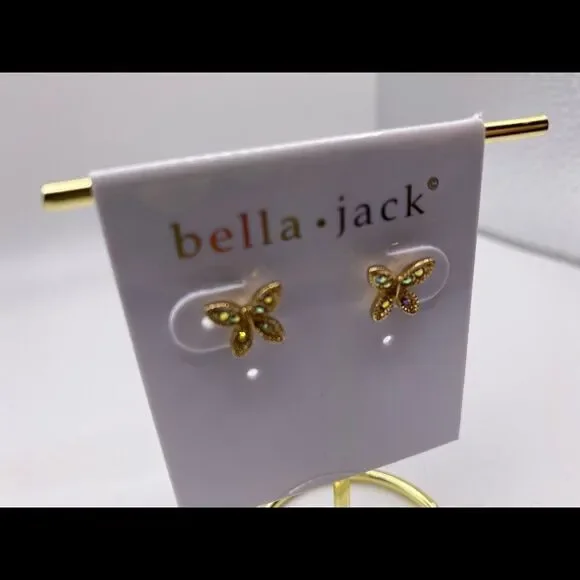 Bella Jack Butterfly Earrings