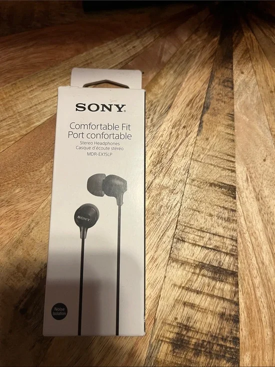 Sony In-Ear Stereo Headphones — Black