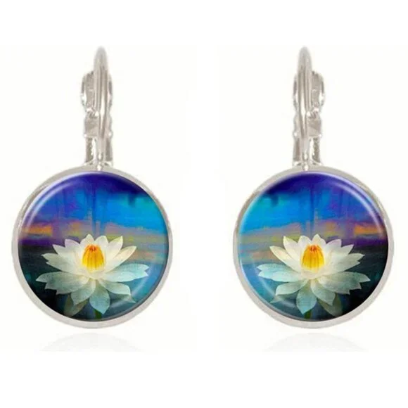 Trendy Ethnic Flower Earrings Bohemian Vintage Earrings For Women, HA4044