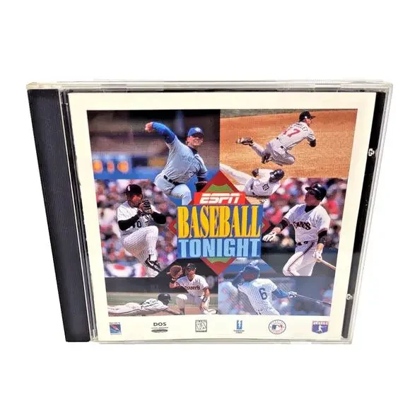 Rare 1994 Vintage ESPN Baseball Tonight PC Sony CD-ROM DOS PC Chris Berman