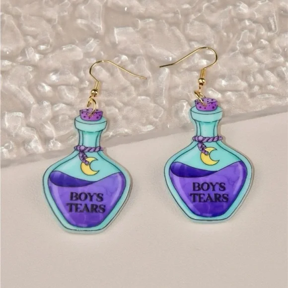 Potions Tears Dangle Earrings