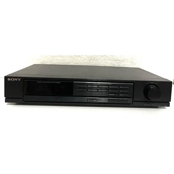 SONY ST-JX301 Quartz Lock Digital Synthesizer Stereo AM/FM