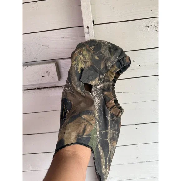Little Big Horn Outdoors Scent-Lok Camo Hunting Hood Balaclava Mask Forest Camo
