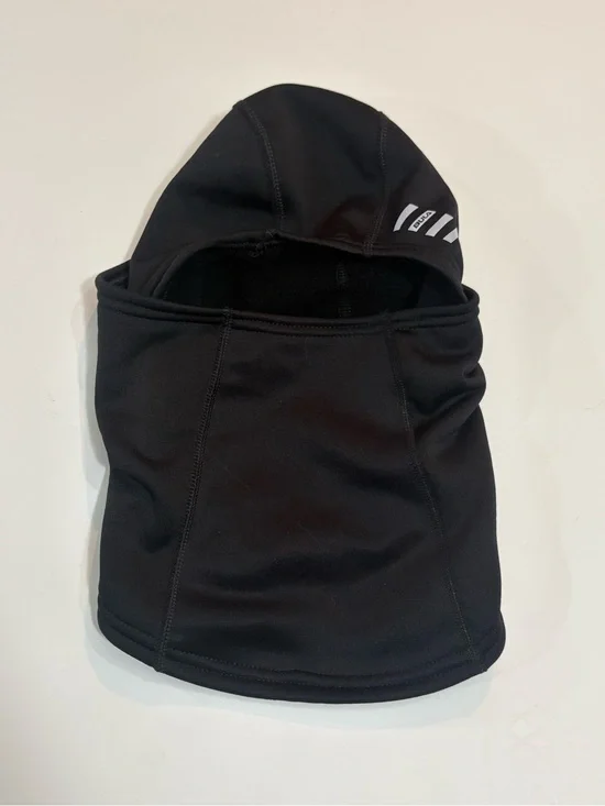 BULA Black POLARTEC convertible balaclava featuring a reflective logo on side