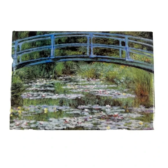 Le Point Japonais 1899 Japan Bridge Claude Monet Souvenir Refrigerator Magnet