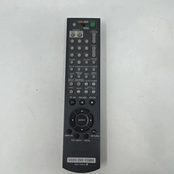 Genuine‎ Sony RMT-V501 Remote Control DVD VCR Combo SLV-D100 SLV-D300 SLV-D300P