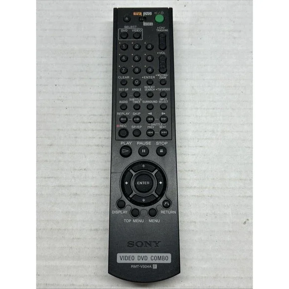 Sony Remote Control RMT-V504A Video DVD/VCR Combo - Tested