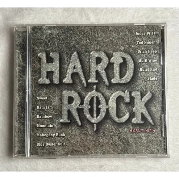 Hard Rock Heavy Hits CD 1998 Sony Music Compilation Judas Priest Nugent BÖC