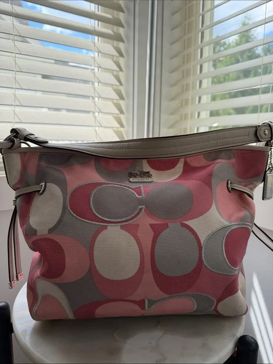 Vintage Coach Chelsea Scarf Print Katarina Shoulder Bag