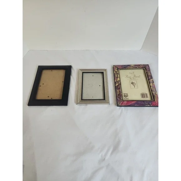 Lot Of 3 Picture Frames 2 5