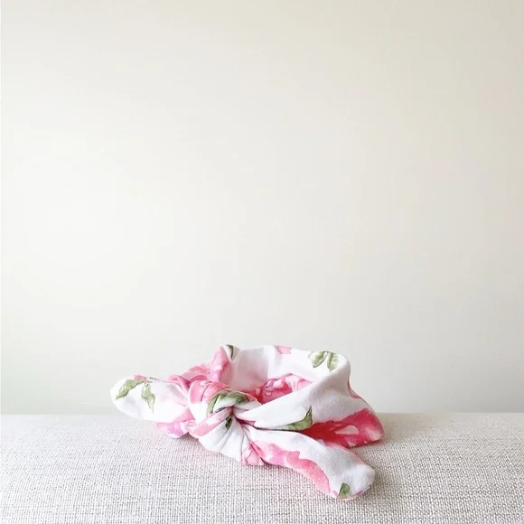 Handmade Pink Floral Headband for Baby – New
