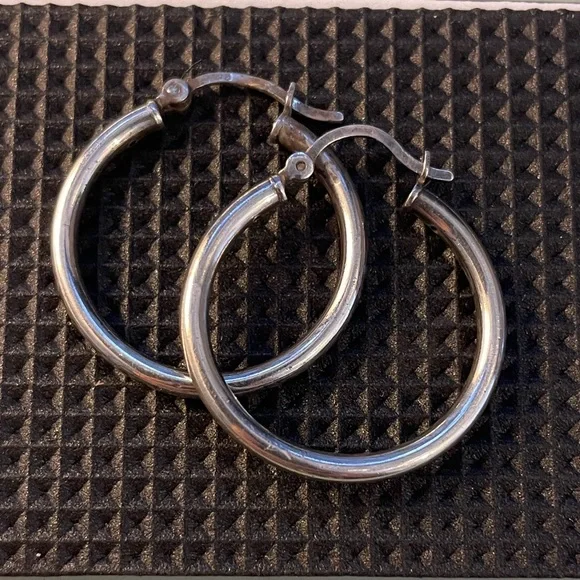 Sterling Silver Hoop Earrings