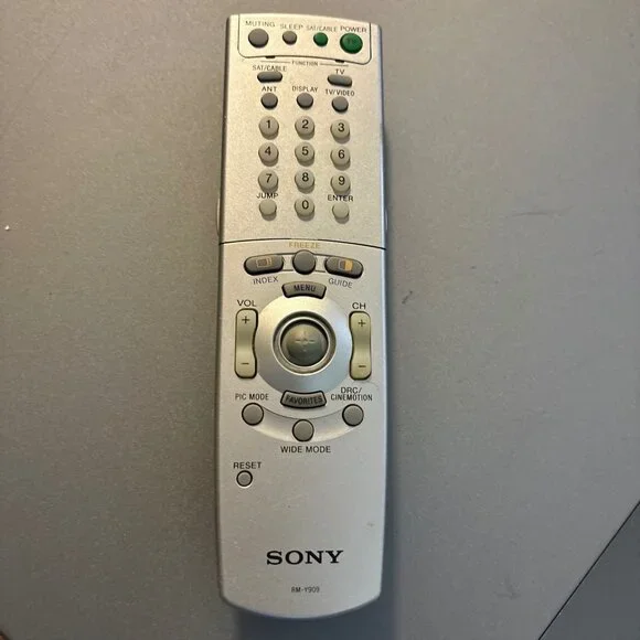 SONY RM-Y909 REMOTE CONTROL for KP-46WT510 KP-51WS510 KP-57WS510 KP-65WS500