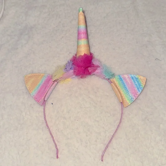 The Children’s place unicorn rainbow with ears pastel headband