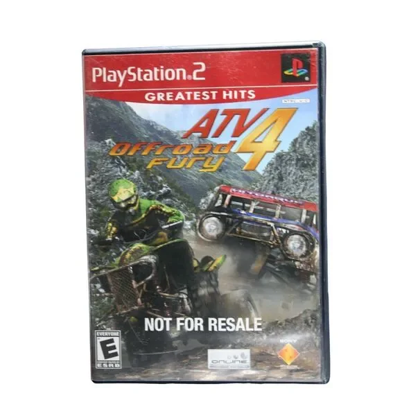ATV Offroad Fury 4 (Sony PlayStation 2, 2006) Greatest Hits - Not For Resale