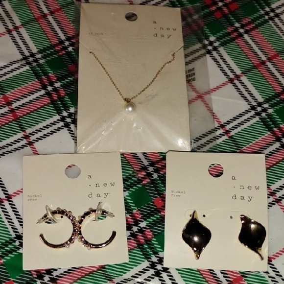 A New Day Gold and Silver Jewelry Set