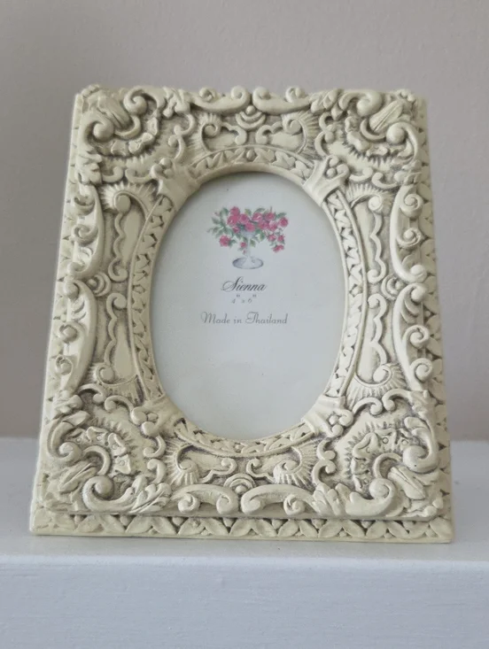 Ornate Ceramic Photo Frame -