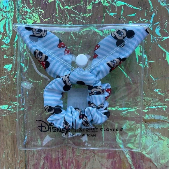 🆕 Stoney Clover Lane x Mickey & Friends Dynamic Duo Classic Nylon Scrunchie