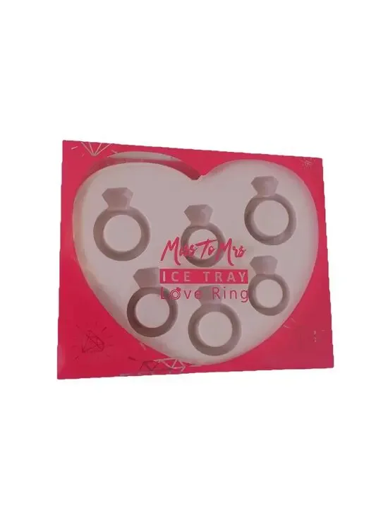Miss To Mrs Ice Tray Love Ring NEW