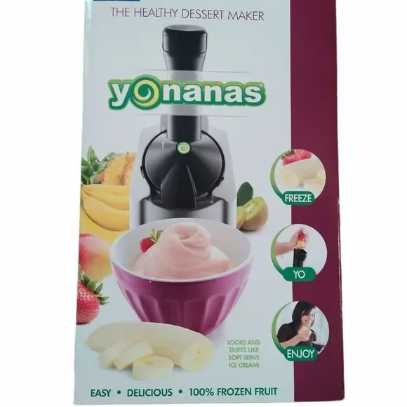 New Dole Yonanas Healthy Ice Cream Treat Maker