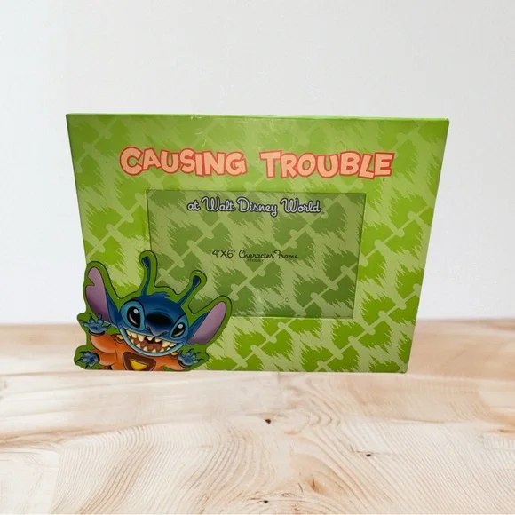 Disney Stitch 'Causing Trouble' Picture Frame