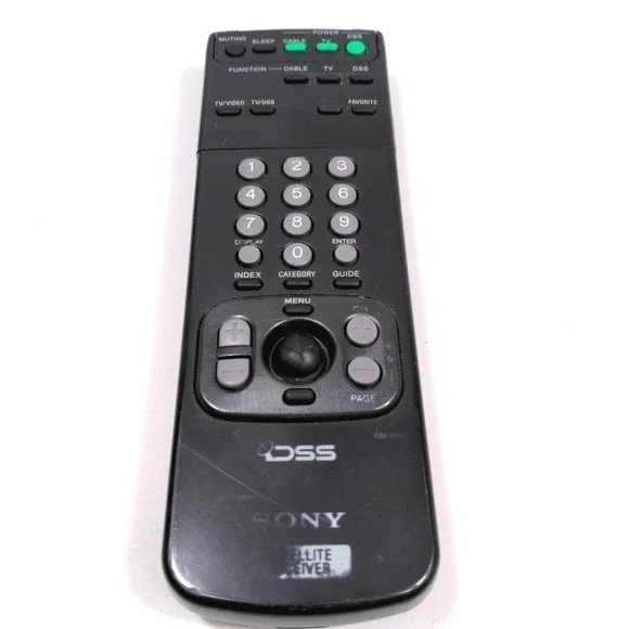 Sony RM-Y140 Remote Control SATA3 SAT-B3 DSS Digital Satellite Receiver OEM 1996