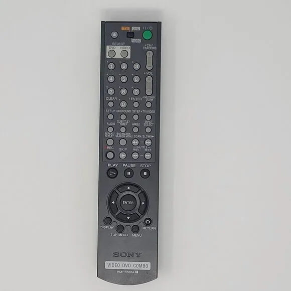 GENUINE Sony RMT-V501A DVD/VCR Combo Remote Control OEM