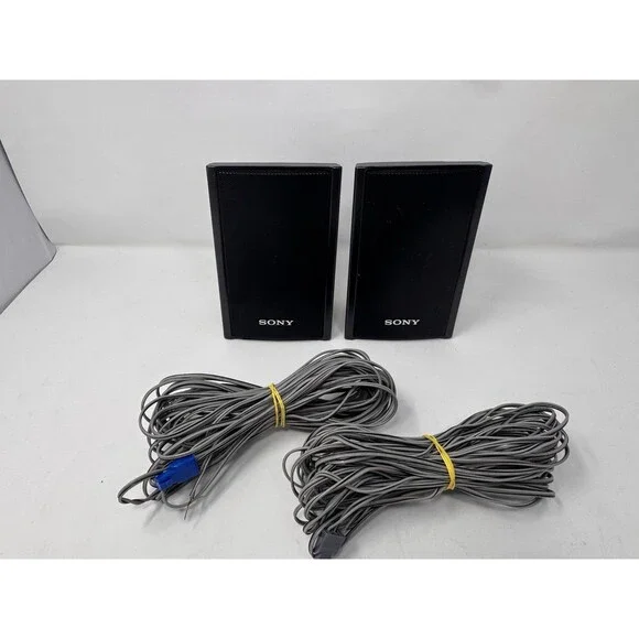 Sony SS-SRP23S Surround Sound Speakers Pair Black 3 Ohm