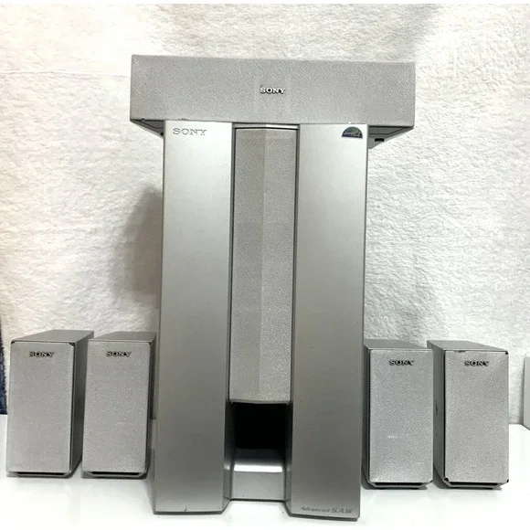 SONY SA-WMS325 ACTIVE SUBWOOFER HOME CINEMA SOUND SYSTEM, WITH 5 SPEAKER SET