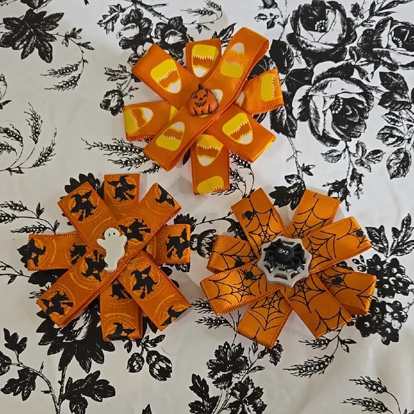 Halloween  Hair Bows Sy1