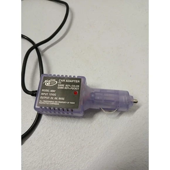 MAD CATZ CAR‎ POWER ADAPTER #4002 for GAME BOY POCKET hand-held system