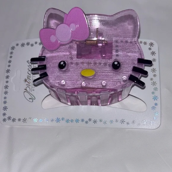 Hello Kitty Pink Hair Clip