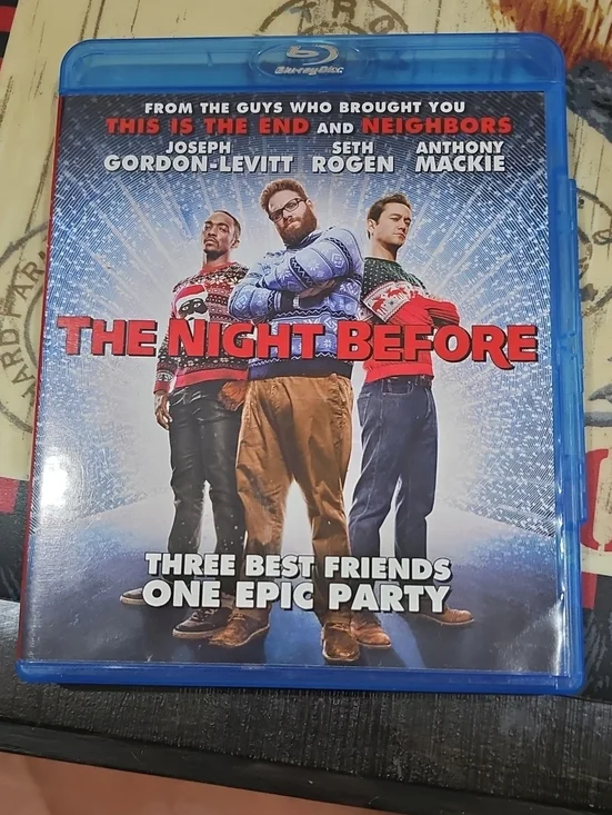 Sony Blu-ray The Night Before - Red, Blue, White