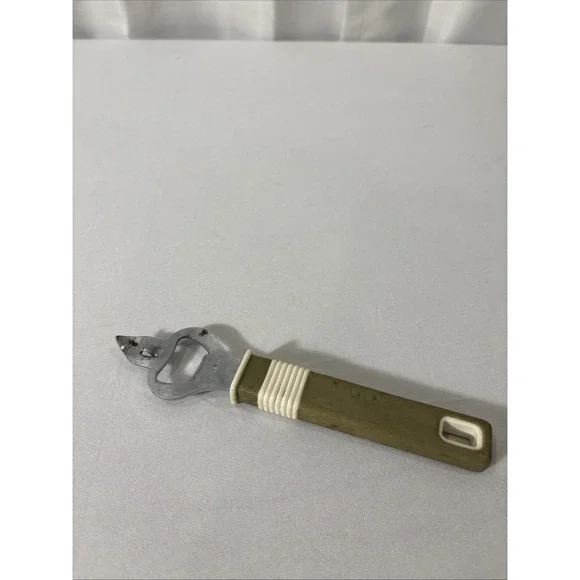 Vintage Kitchen Avacodo Green‎ Bottle Jar Opener Church Key Utensil Lid Lift