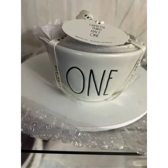 Rae Dunn White Measuring Cups
