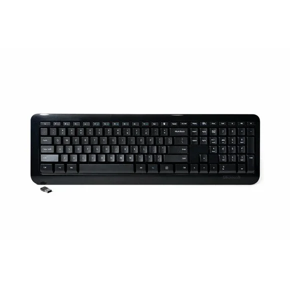 Microsoft Wireless Keyboard 850 Model 1455 USB‎ Receiver Tested Working - Read
