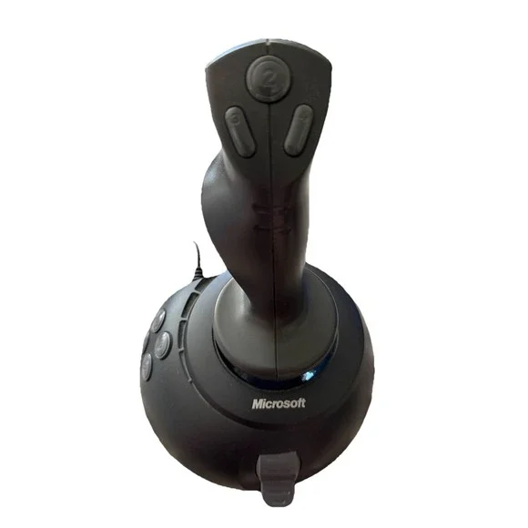 Microsoft Vintage USB SideWinder Joystick Controller For PC Gaming