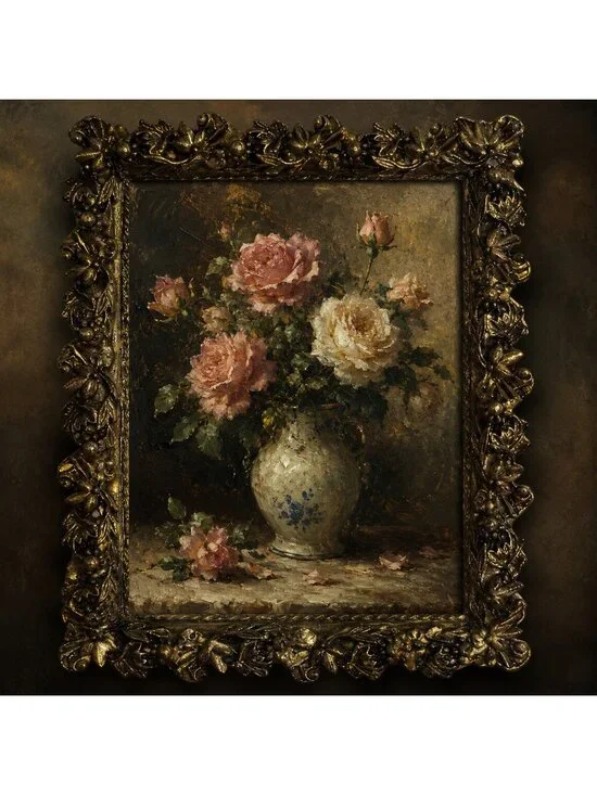 Vintage Mementos Mini Picture Frame Ornate 4