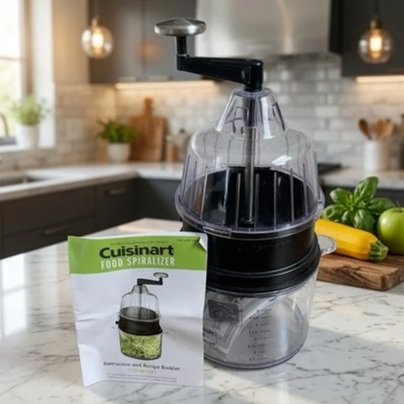 Vintage Cuisinart CTG-00-SPI Manual Food Spiralizer 11