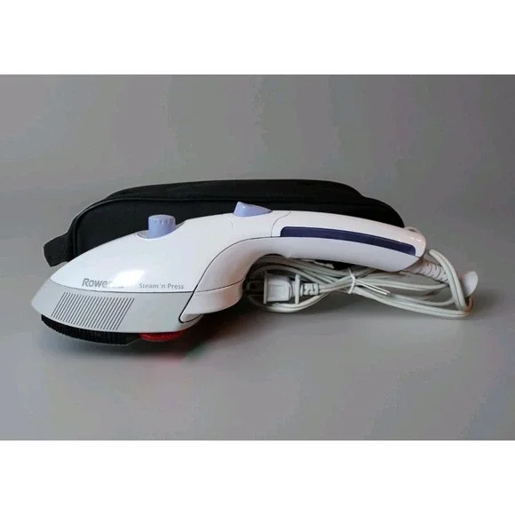 Rowenta DA75 Steam N Press Compact Travel Iron + Case 120/240 Dual Voltage EUC