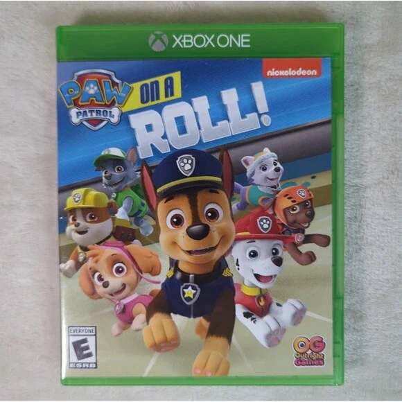 Paw Patrol On A Roll (Microsoft Xbox One, 2018) Nickelodeon TESTED w/Case