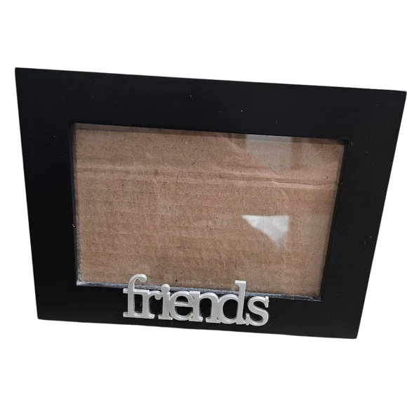 Malden International Designs Friends Expressions Picture Frame, 4x6, Black