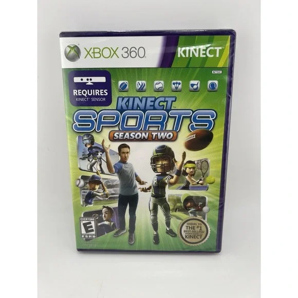 Kinect‎ Sports Season Two Xbox 360 Microsoft 2011 New Sealed NTSC Rare BigPark