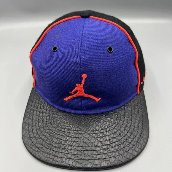 Air‎ Jordan Hat Youth Blue Black Infrared Jumpman Snap Back Cap
