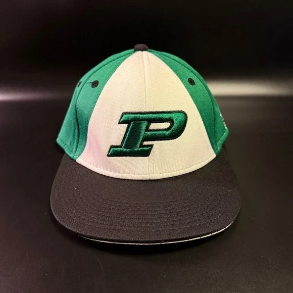The Game Portland State Vikings 212‎ Green White Black Poly Hat Mens Medium