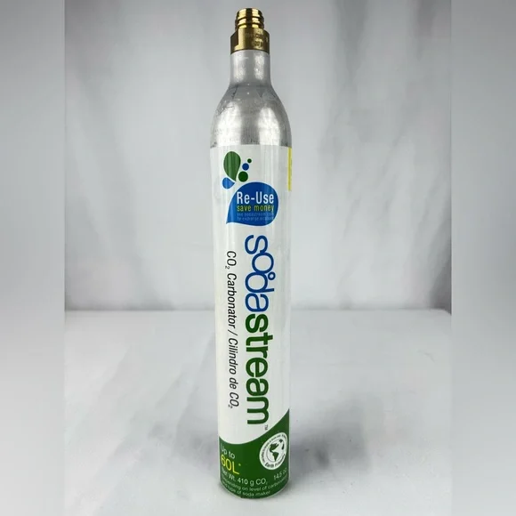 SodaStream 60L CO2 Cylinder  100% Full -No Lid